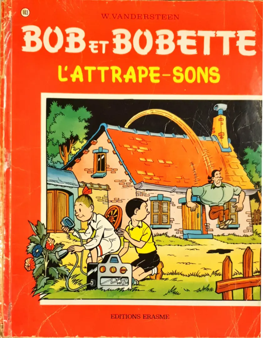 Couverture de l'album Bob et Bobette Tome 103 L'Attrape-Sons