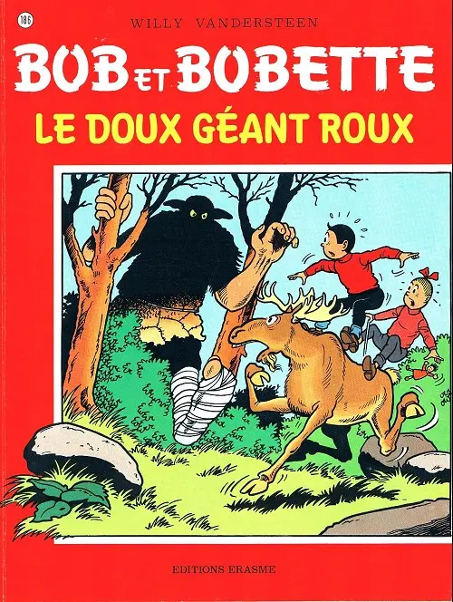 Couverture de l'album Bob et Bobette Tome 186 Le doux géant roux