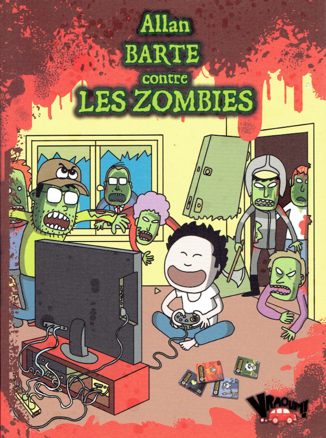 Couverture de l'album Allan Barte contre les zombies