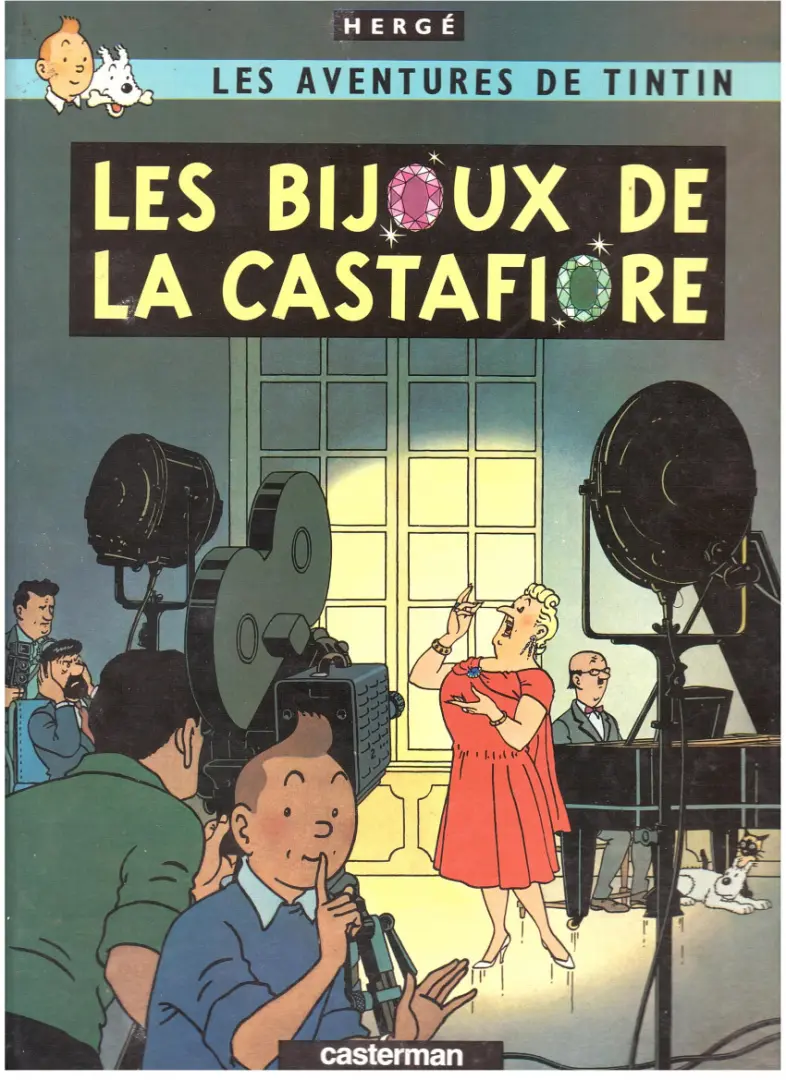 Couverture de l'album Tintin Tome 21 Les bijoux de la Castafiore
