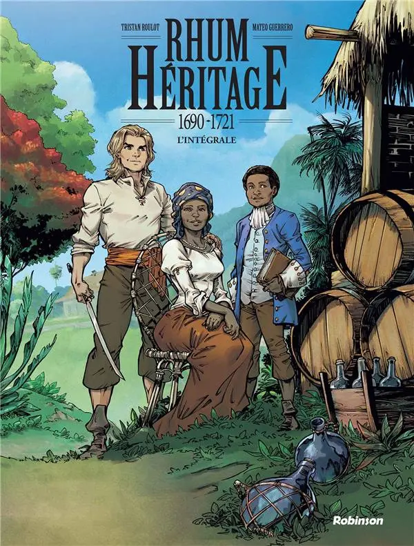 Couverture de l'album Rhum héritage L'intégrale - 1690-1721