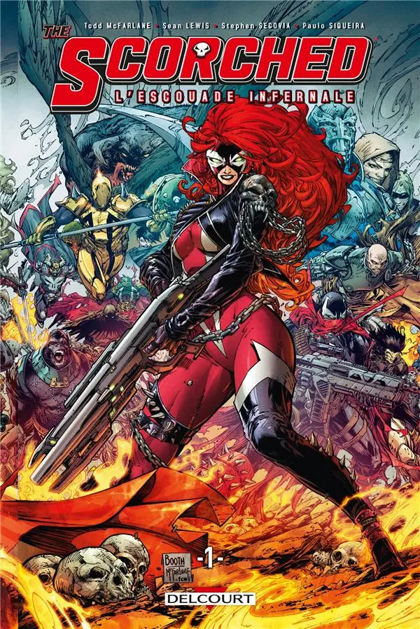 Couverture de l'album The Scorched - L'Escouade Infernale 1