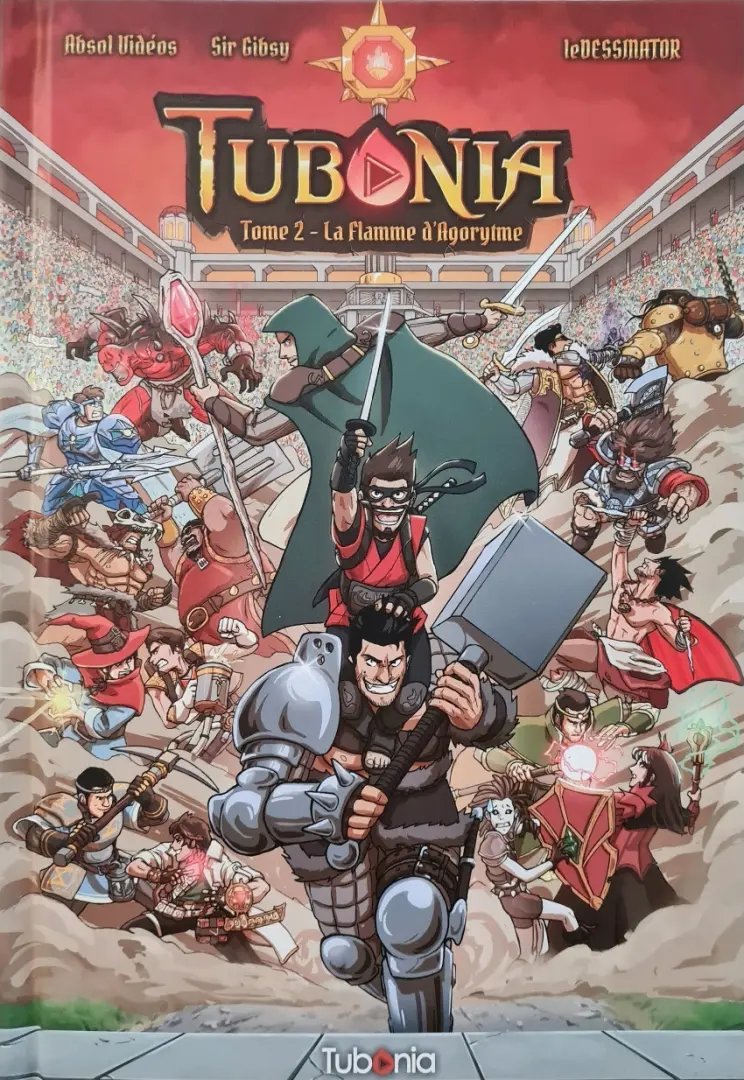 Couverture de l'album Tubonia Tome 2 La Flamme d'Agorytme