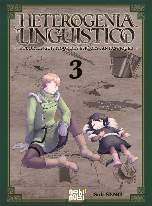 Couverture de l'album Heterogenia linguistico - Étude linguistique des espèces fantastiques 3