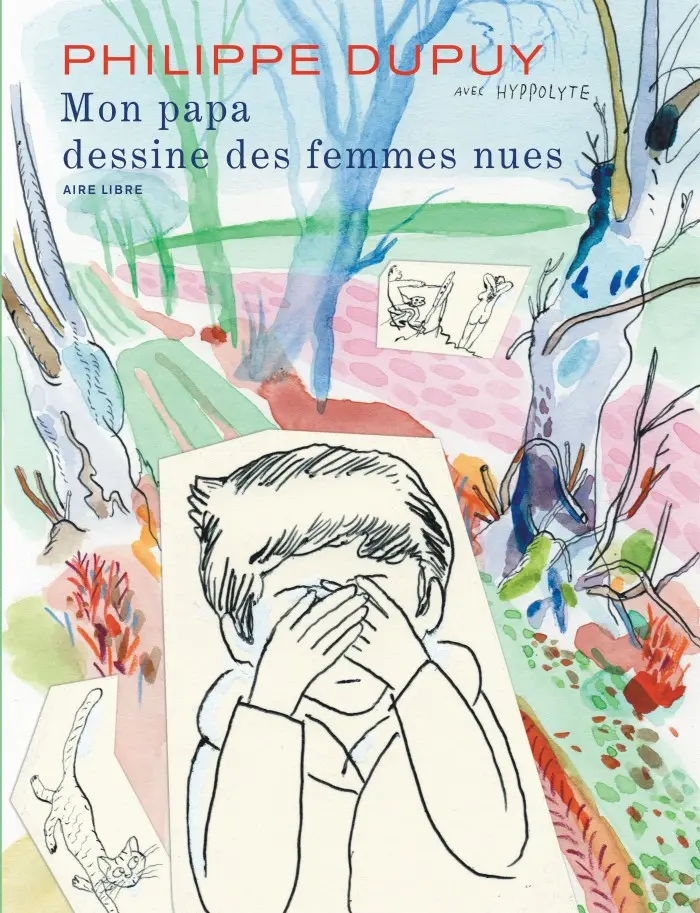 Couverture de l'album Mon papa dessine des femmes nues