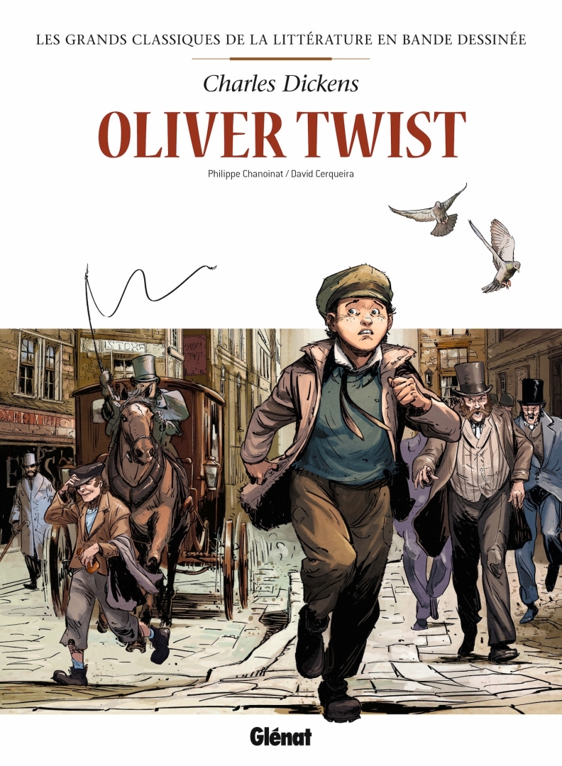 Couverture de l'album Les Grands Classiques de la littérature en bande dessinée Tome 15 Oliver Twist