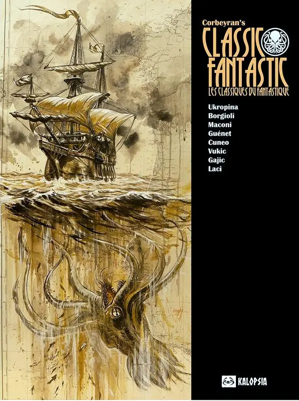 Couverture de l'album Corbeyran's Classic Fantastic Tome 1 Les classiques du Fantastique