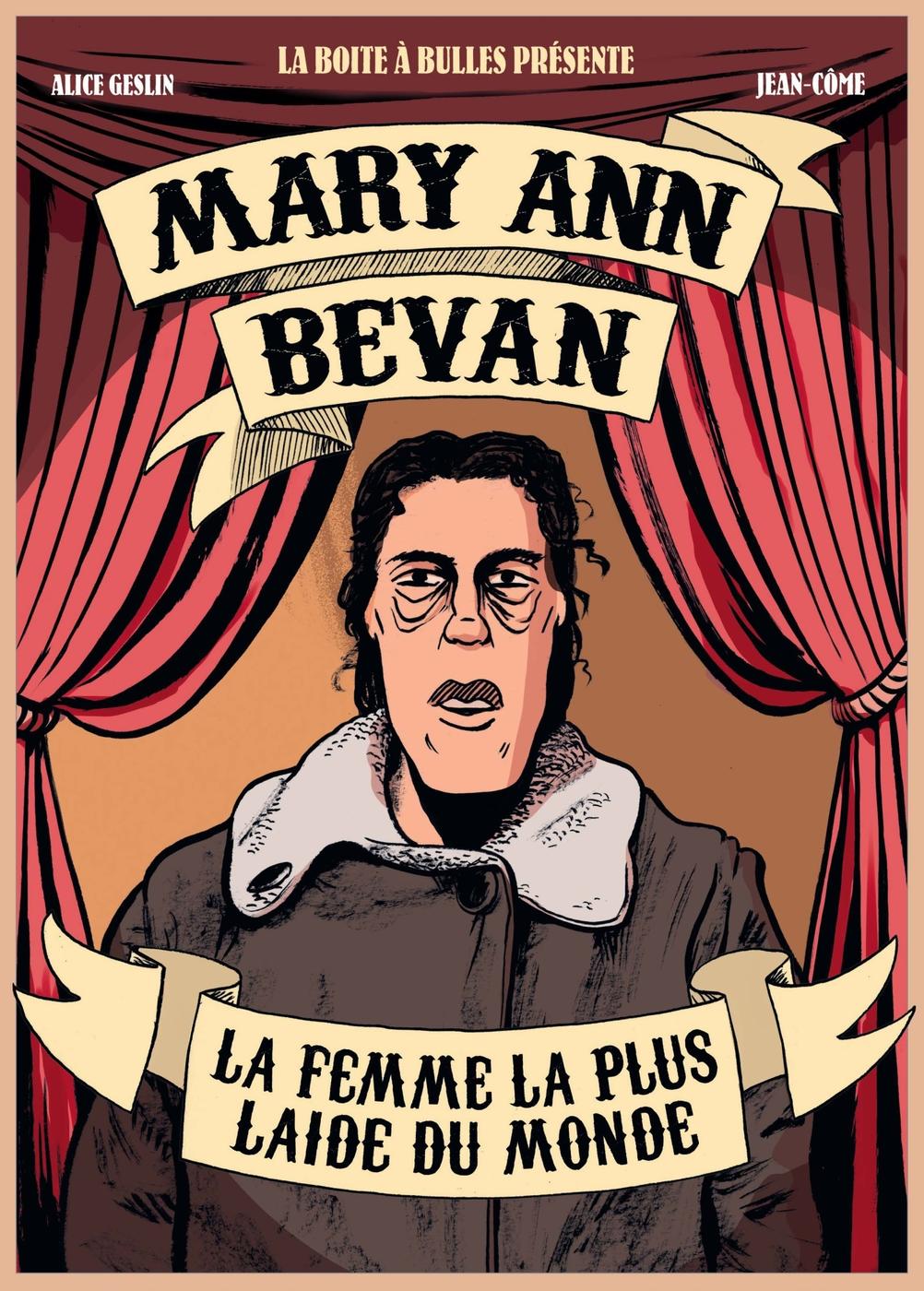 Couverture de l'album Mary-Ann Bévan La femme la plus laide du monde