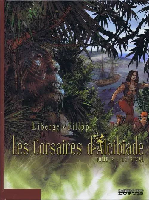 Couverture de l'album Les Corsaires d'Alcibiade Tome 2 Le rival