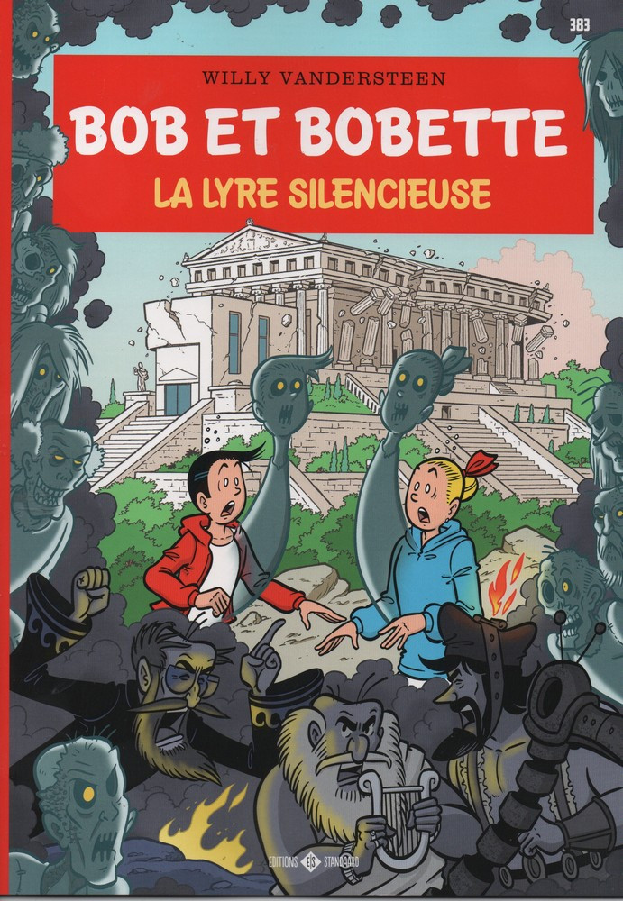 Couverture de l'album Bob et Bobette Tome 383 La lyre silencieuse