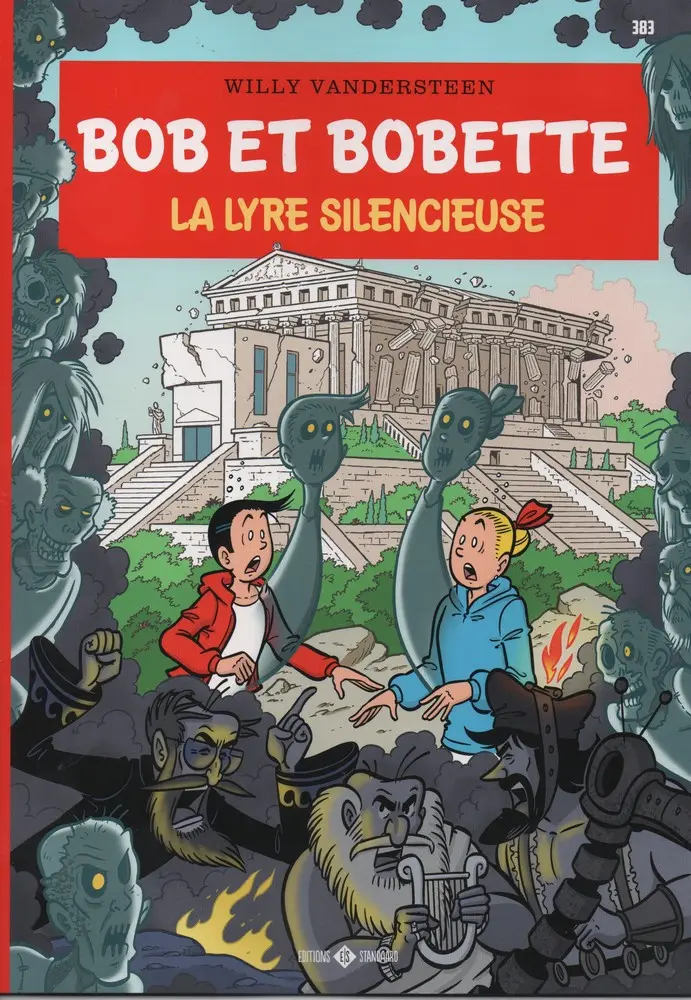 Couverture de l'album Bob et Bobette Tome 383 La lyre silencieuse