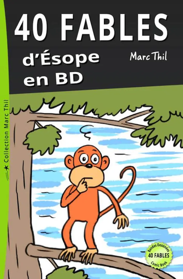 Couverture de l'album 40 Fables d'Ésope en BD