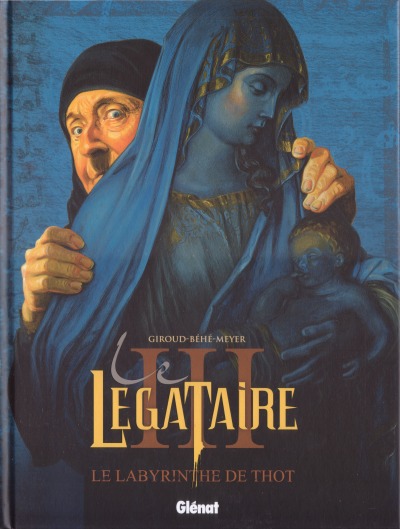 Couverture de l'album Le Décalogue - Le Légataire Tome 3 Le labyrinthe de Thot