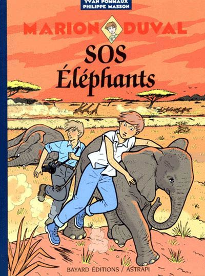 Couverture de l'album Marion Duval Tome 10 S.O.S. Éléphants
