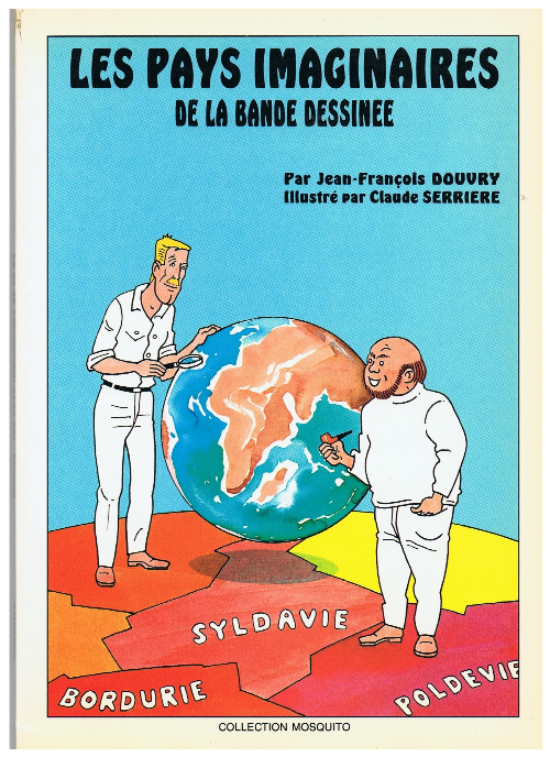 Couverture de l'album Les Pays imaginaires de la bande dessinée