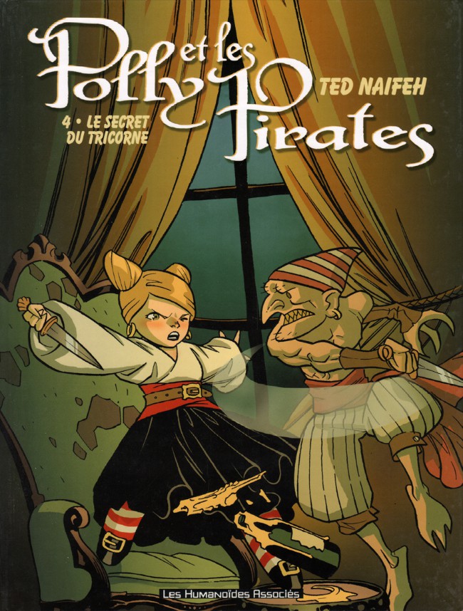 Couverture de l'album Polly et les Pirates Tome 4 Le secret du Tricorne