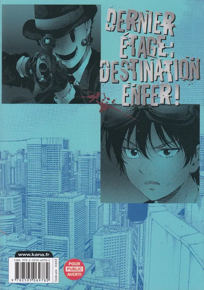 Verso de l'album Sky-High Survival 9