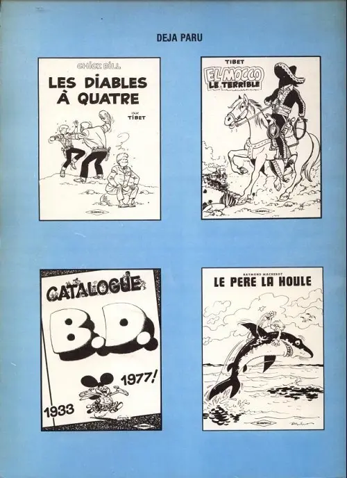 Verso de l'album Thyl et Lamme Le Lama de Laïbona