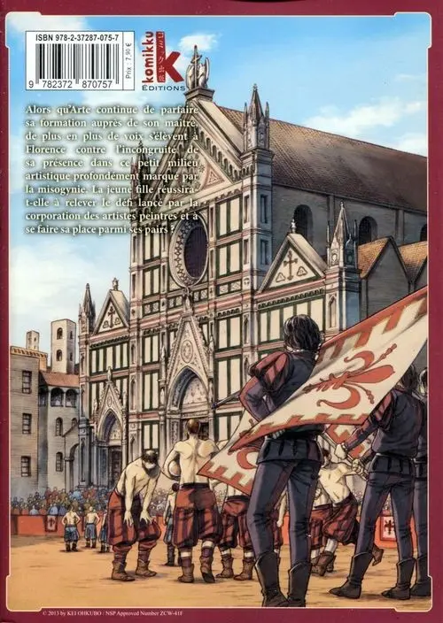 Verso de l'album Arte 3