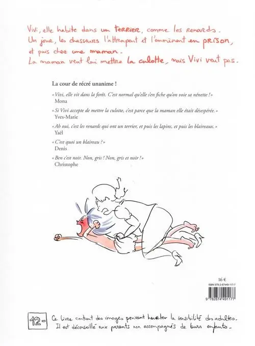 Verso de l'album Vivi des Vosges
