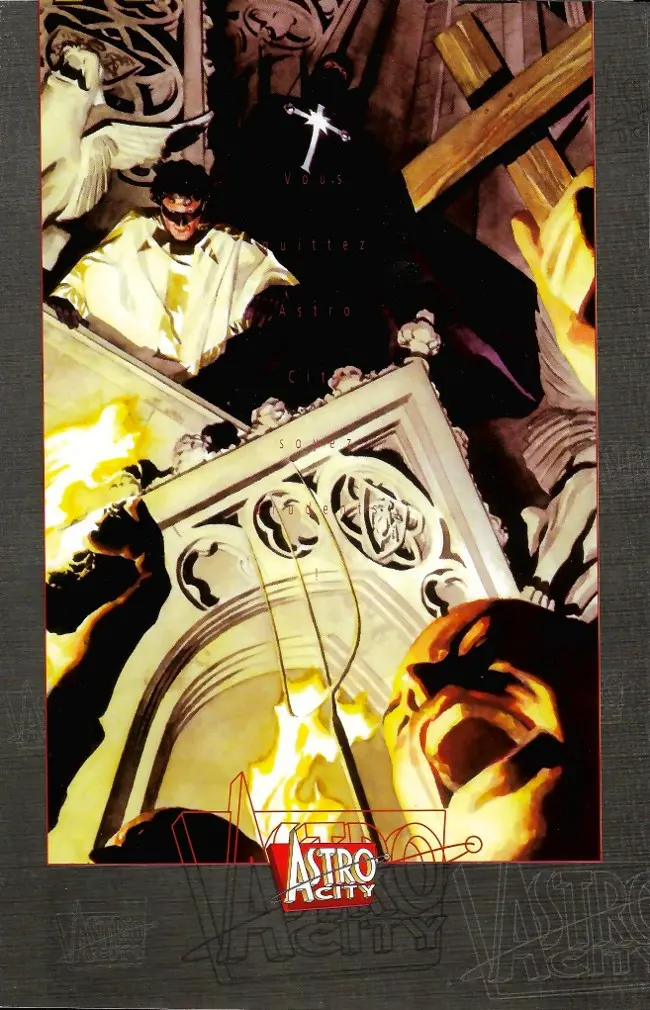 Verso de l'album Astro City Tome 2 Confession