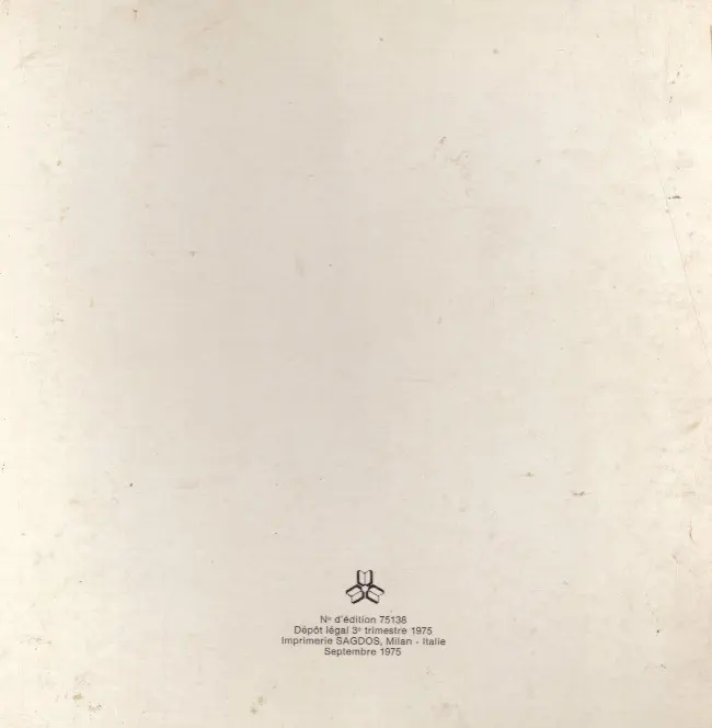 Verso de l'album Crazy Crazy
