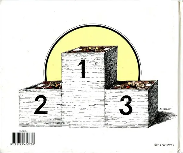 Verso de l'album Le Sport Tome 1