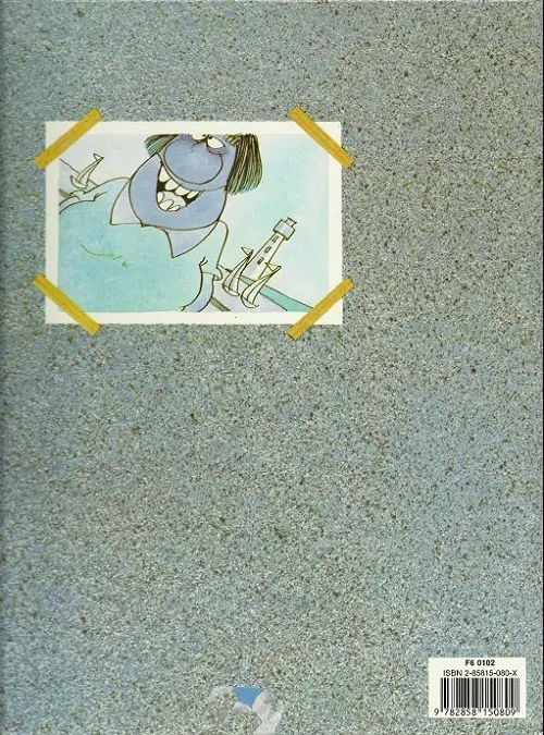 Verso de l'album Les Bidochon Tome 2 Les Bidochon en vacances