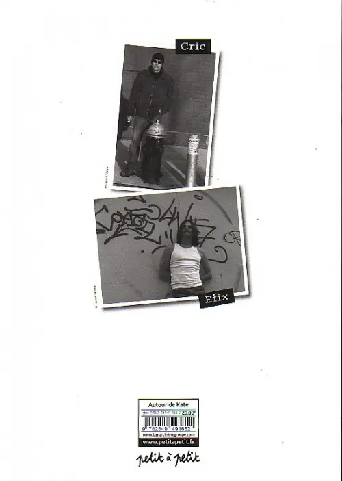 Verso de l'album Autour de Kate