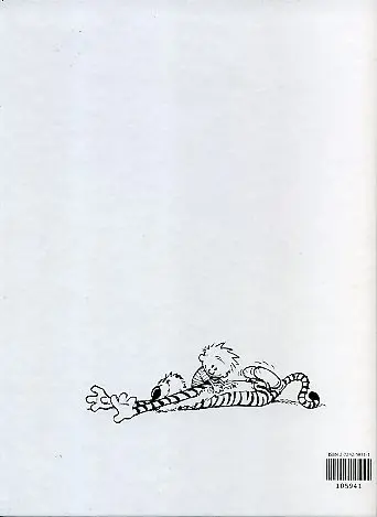 Verso de l'album Calvin et Hobbes Tome 1 Adieu, monde cruel !