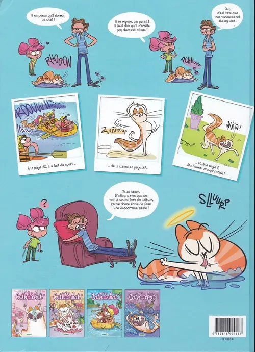 Verso de l'album Cath & son chat Tome 3 Cath et son chat