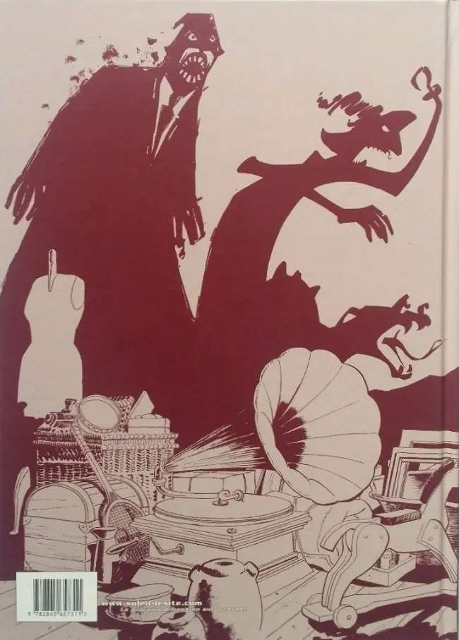 Verso de l'album Le Livre des destins Tome 1 Le premier pas