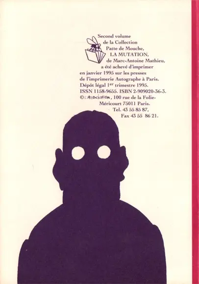 Verso de l'album La Mutation