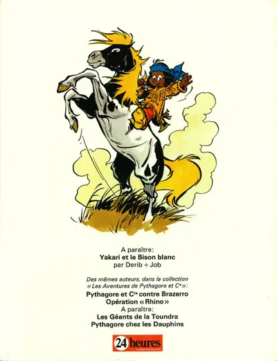 Verso de l'album Yakari Tome 1