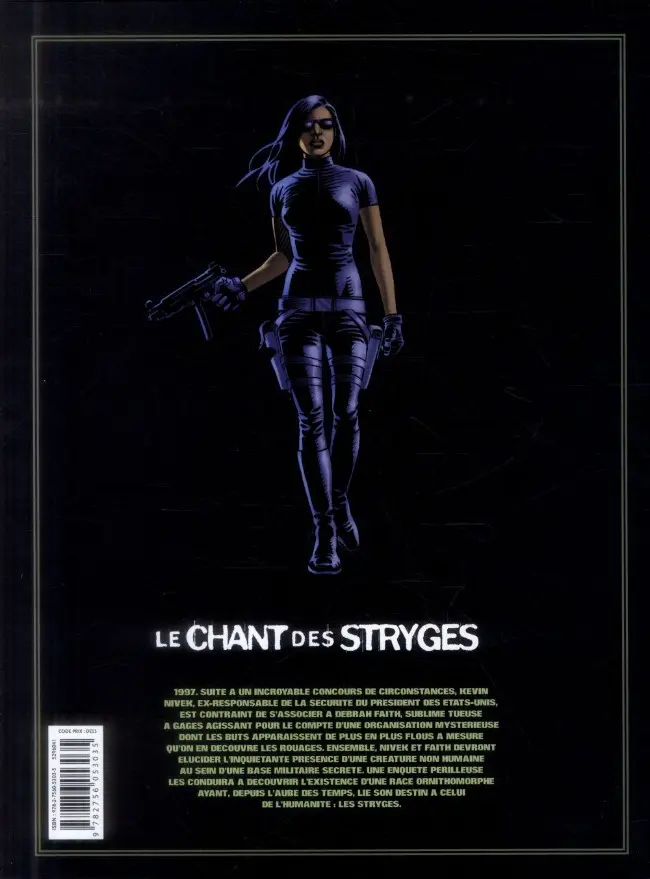 Verso de l'album Le Chant des Stryges L'Intégrale Tomes 13 à 15