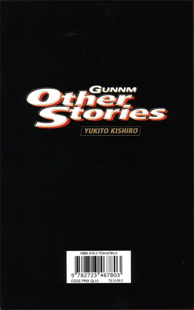 Verso de l'album Gunnm - Last Order Other stories