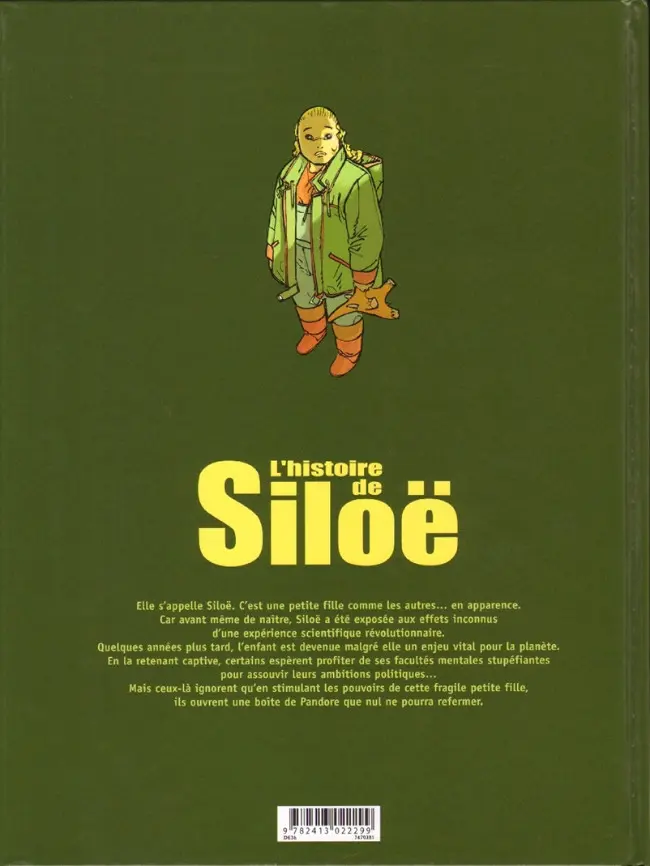 Verso de l'album L'Histoire de Siloë Tome 3 Big Bang