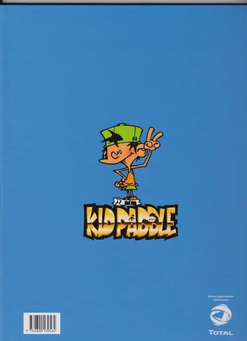 Verso de l'album Kid Paddle L'Abominable Blork des mers - Compil' de gags