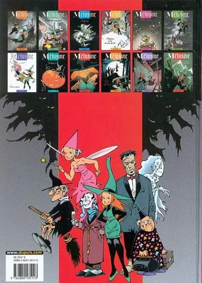 Verso de l'album Mélusine Tome 12 La belle et la bête