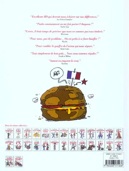 Verso de l'album La Vérité sur... Tome 28 Les Américains