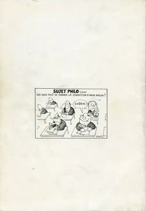 Verso de l'album Ça manque de femmes !