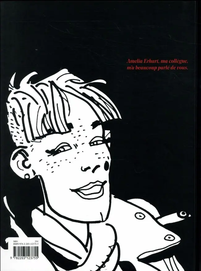 Verso de l'album Corto Maltese Tome 12 Mû, la cité perdue