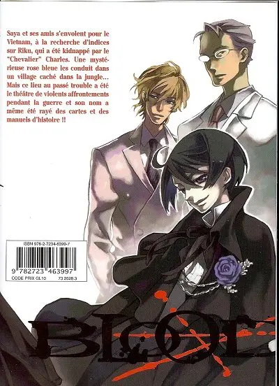 Verso de l'album Blood+ 02