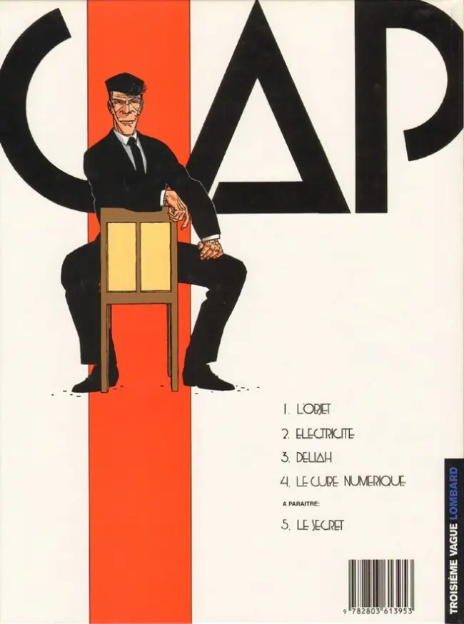 Verso de l'album Capricorne Tome 4 Le cube numérique