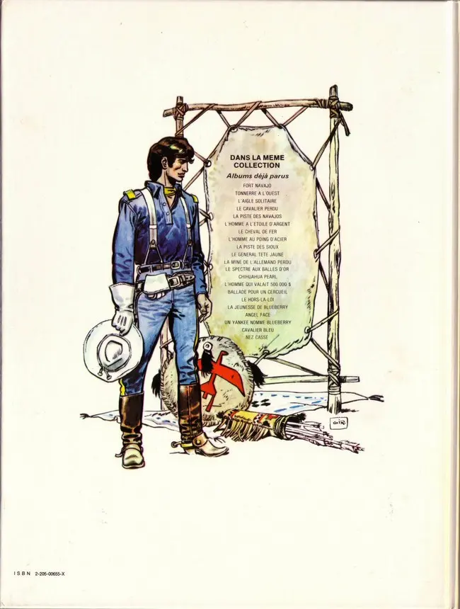 Verso de l'album Blueberry Tome 13 Chihuahua Pearl