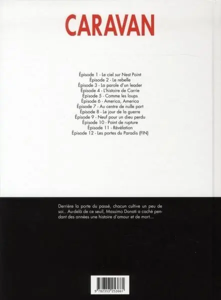 Verso de l'album Caravan Tome 6 America, America
