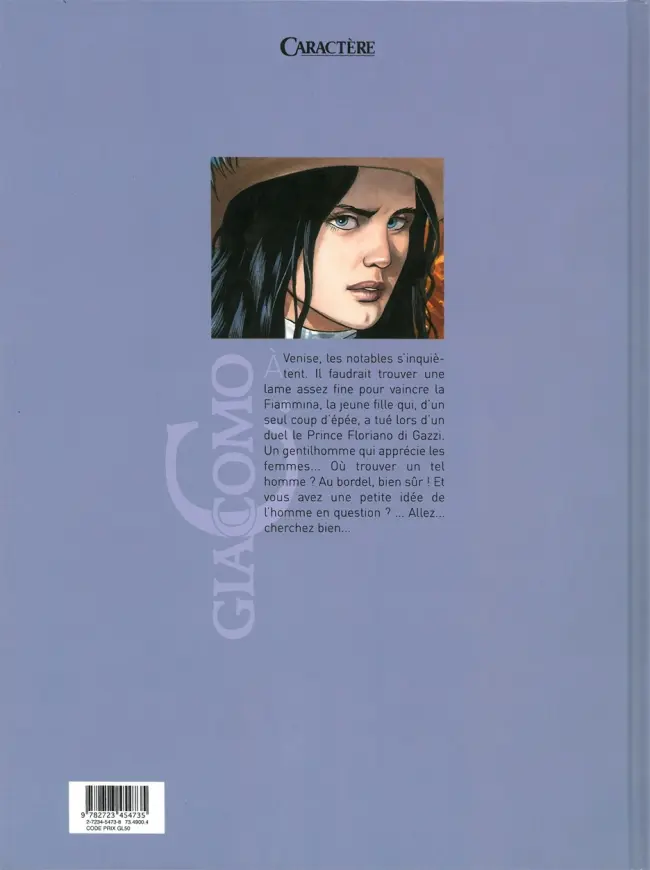 Verso de l'album Giacomo C. Tome 12 La Fiammina