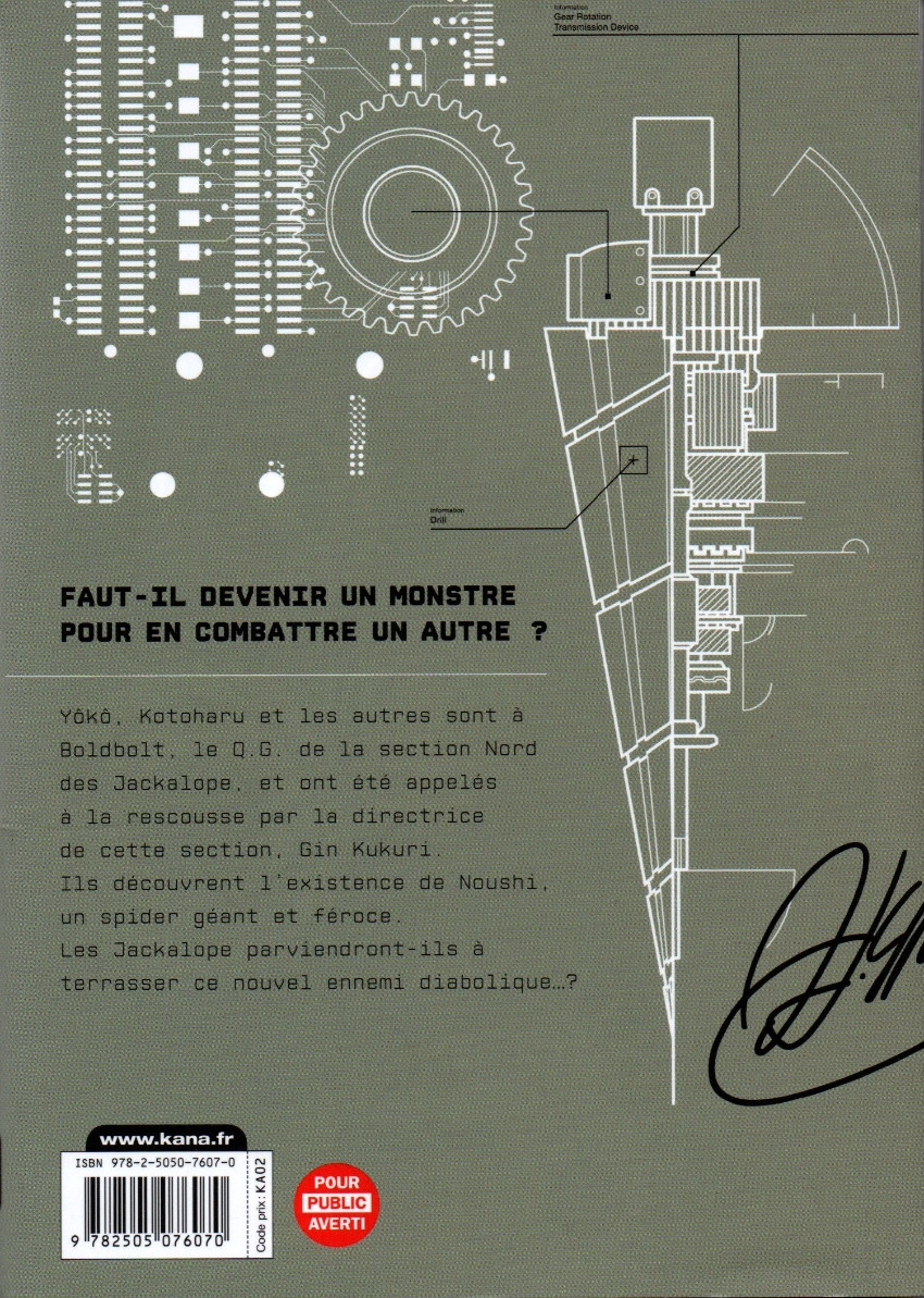 Verso de l'album Smokin' parade 6