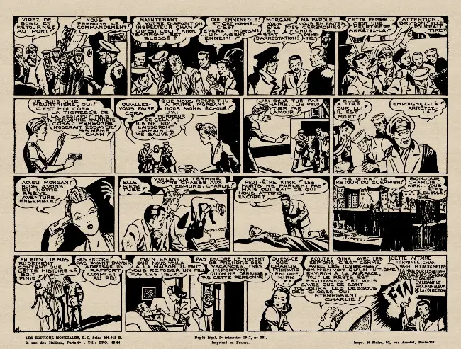 Verso de l'album Les belles aventures Charlie Chan - La dernière enquête de Charlie Chan