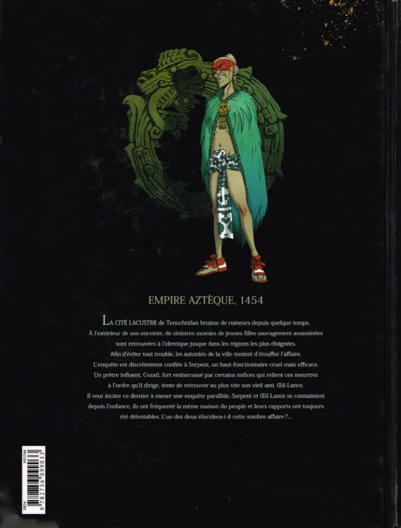 Verso de l'album Le serpent et la Lance Acte 1 Ombre-montagne